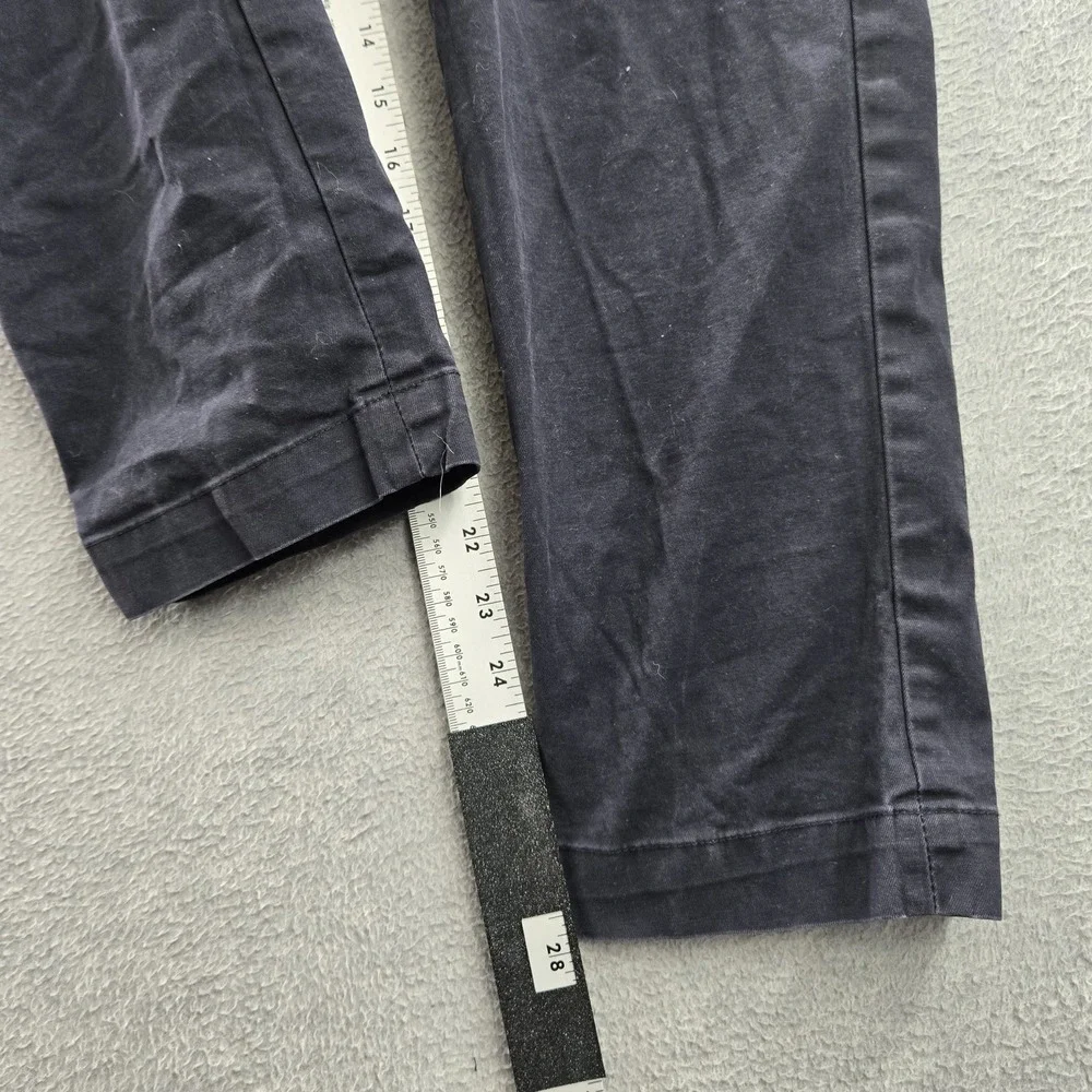 Banana Republic Men Pants 32X30 Blue Chino Mason Button 28